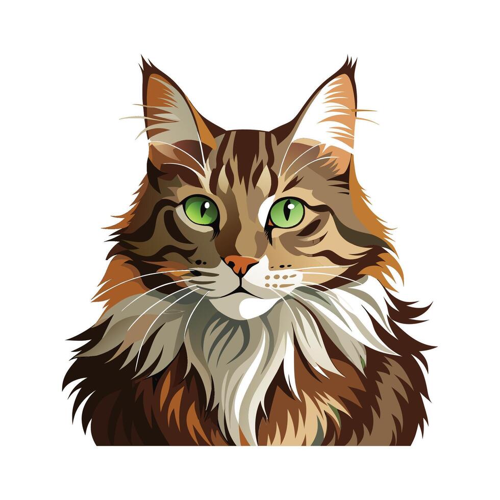 Charming Maine Design for Art vector