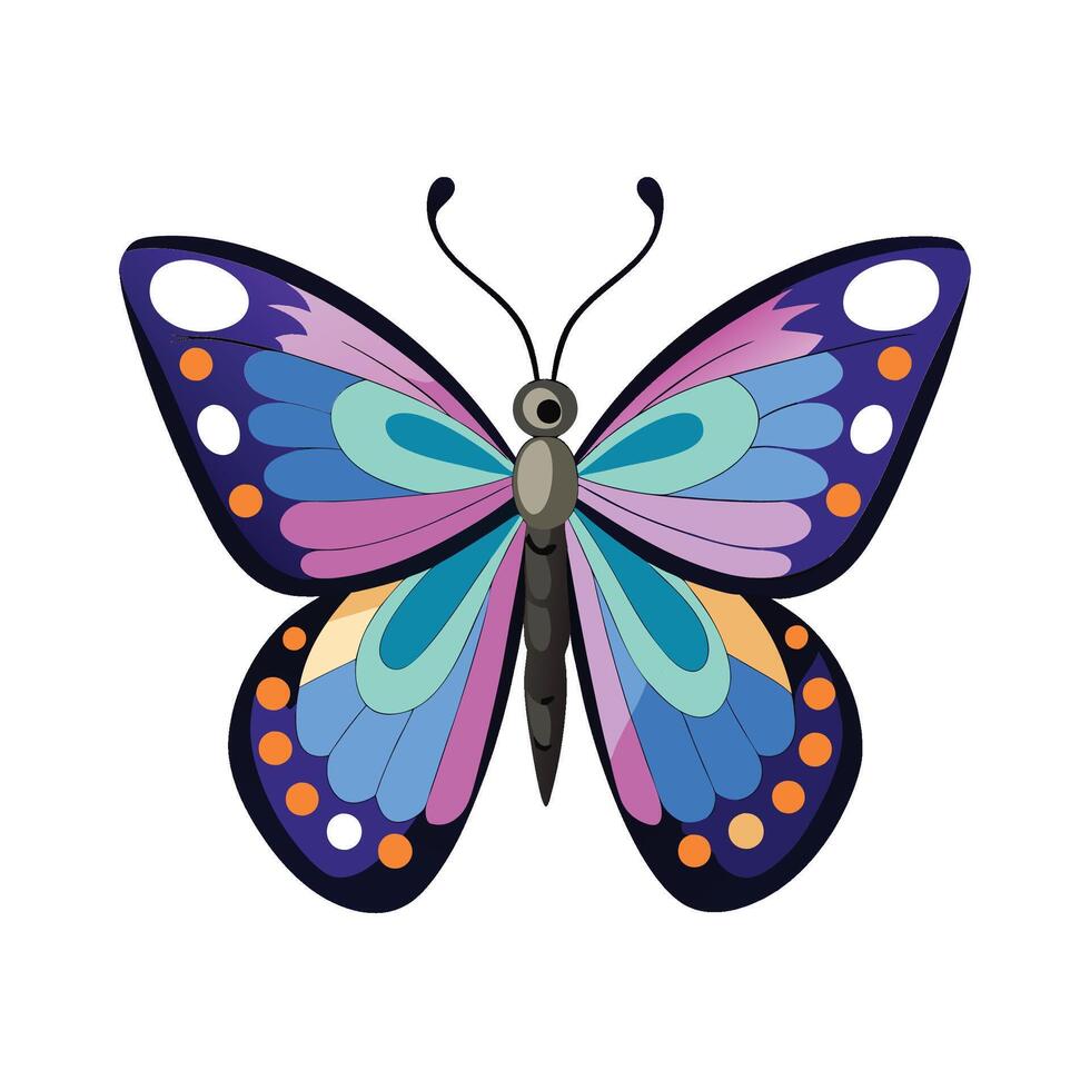 Engaging Papillon Illustration for Artistic Projects vector