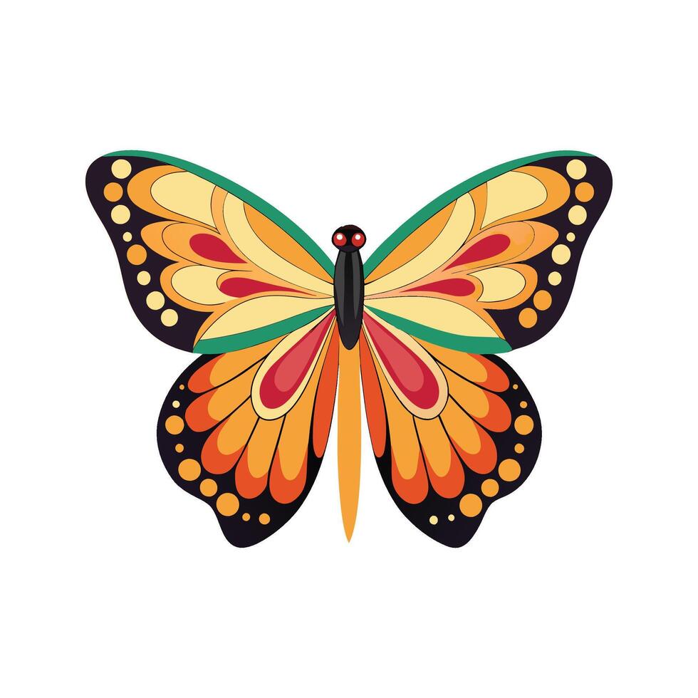 Charming Papillon Illustration for Unique Dog Art vector