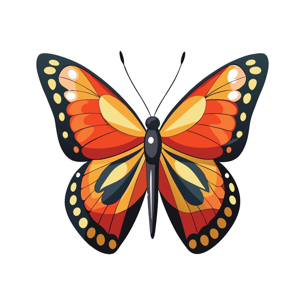 Unique Papillon for Creative Projects vector