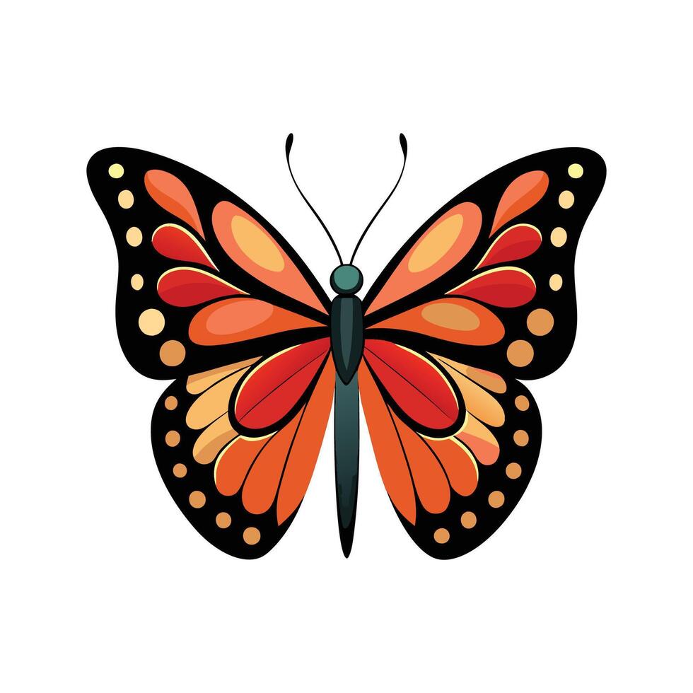 Engaging Papillon Illustration for Artistic Use vector