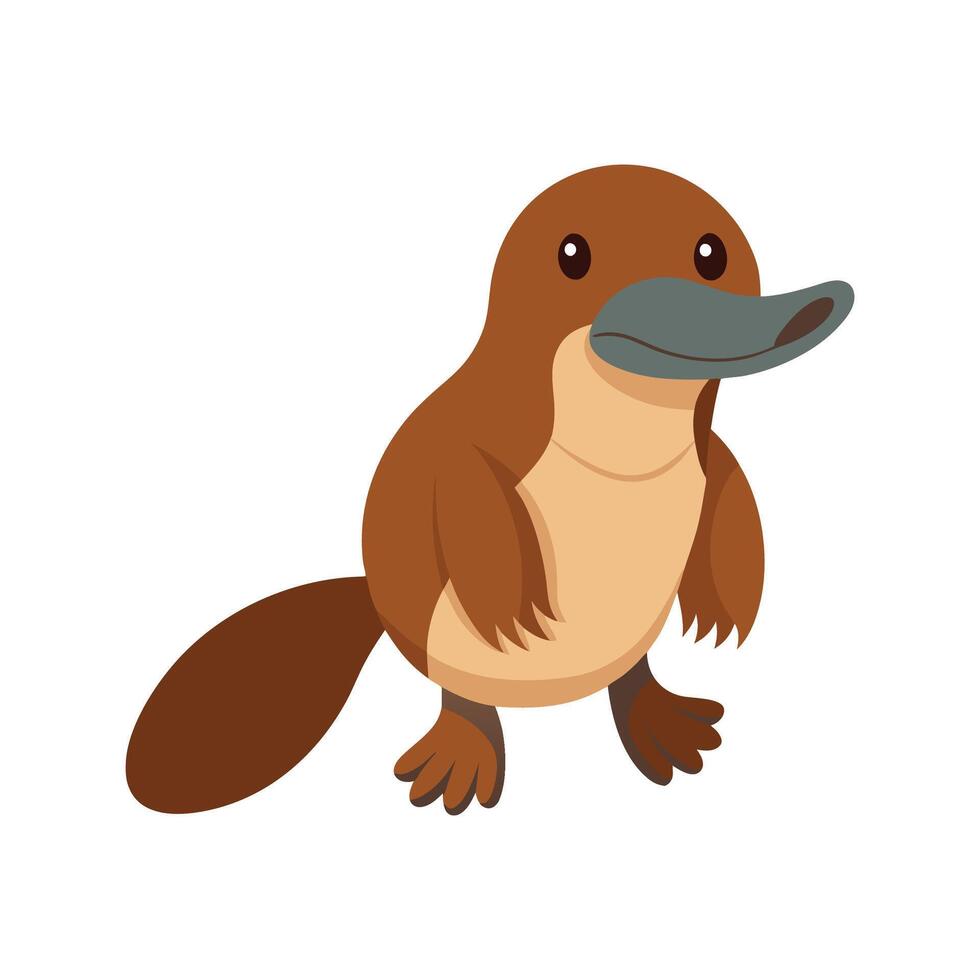 Stylized Platypus Art for Creative Minds vector