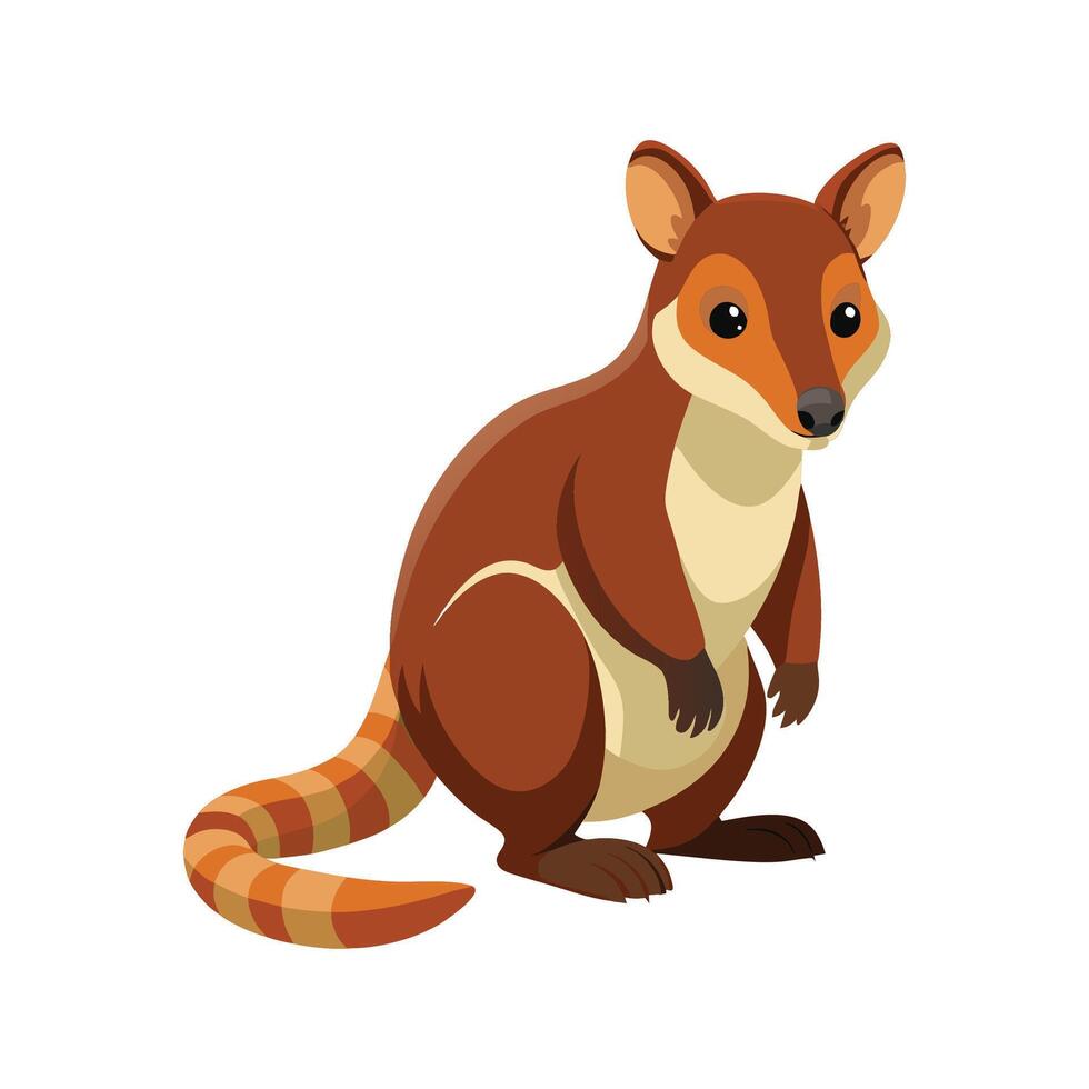 Creative Tree Kangaroo for Wildlife Projects vector