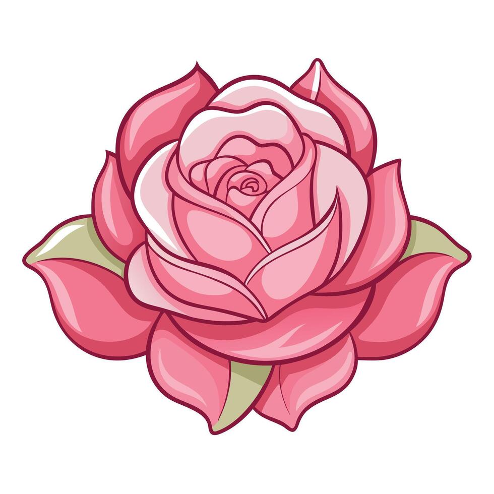 Elegant Raw Simplicity Torn Edge Petal Flower and Flower Concept vector