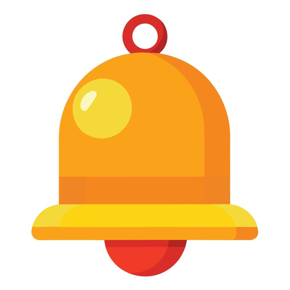 Modern Bell Notification Icon with a Classic Notification Bell vector