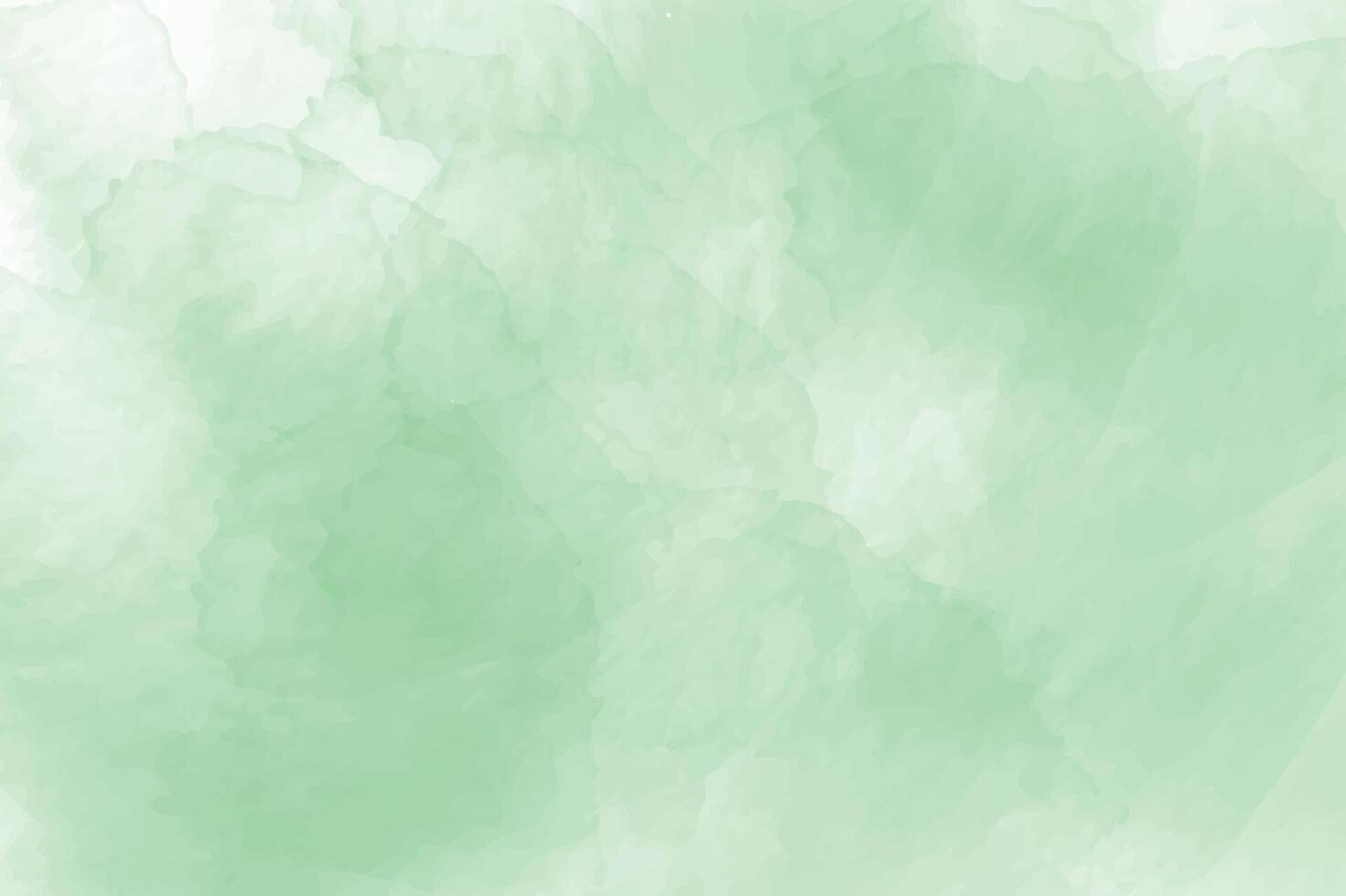 A green watercolor background with a white background vector