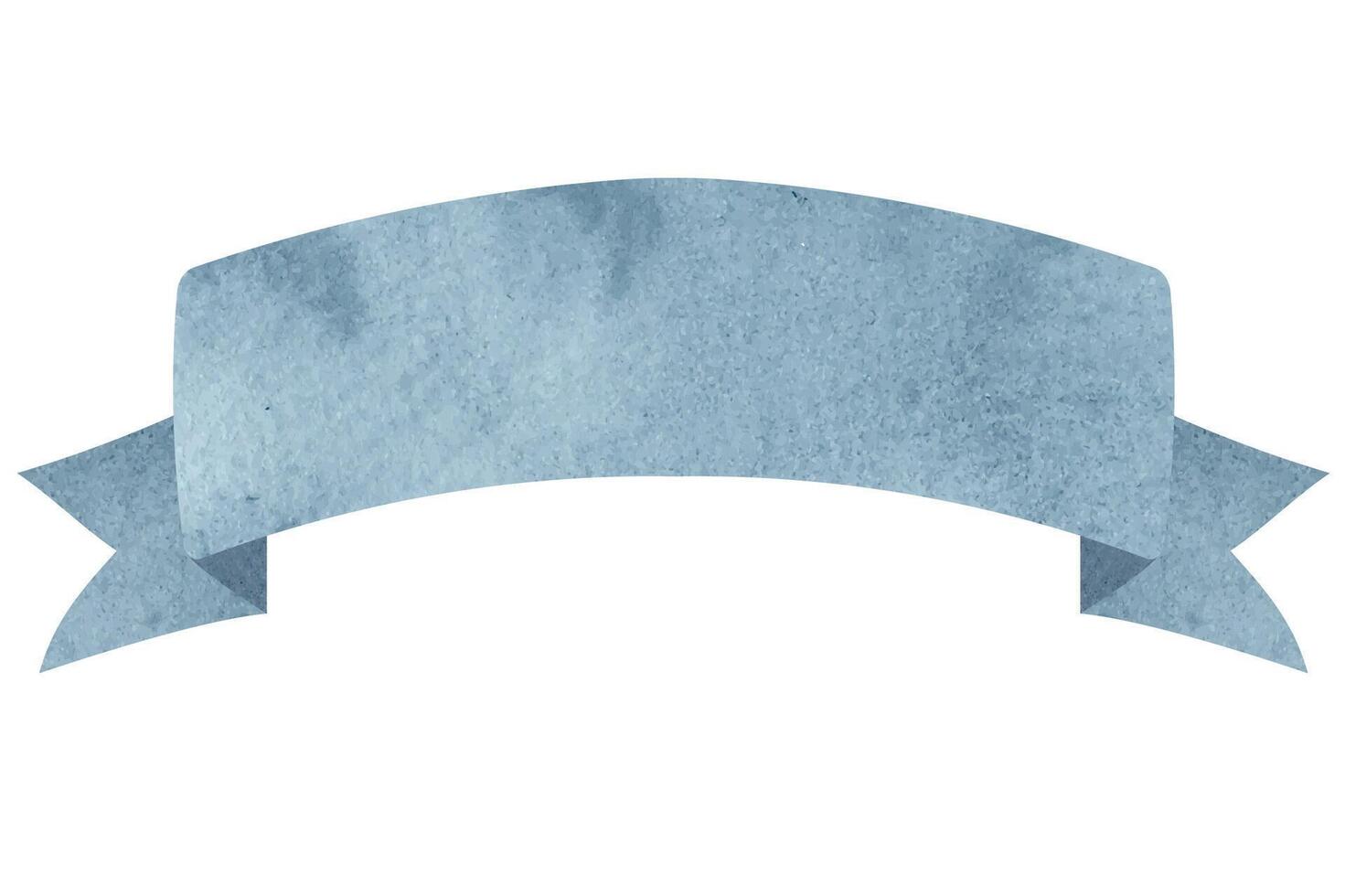 A blue ribbon on a white background vector