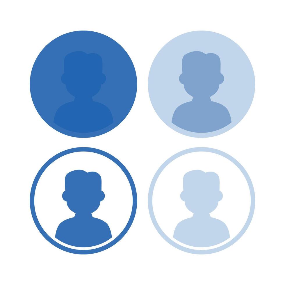 Users Set Of Four vector