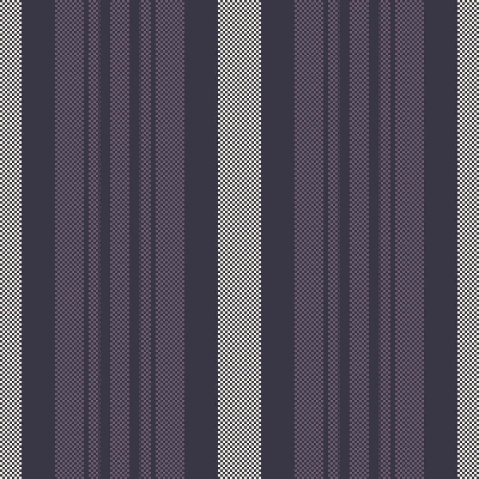 Elegant vertical stripes in muted purple and grey create a sophisticated textile design. vector