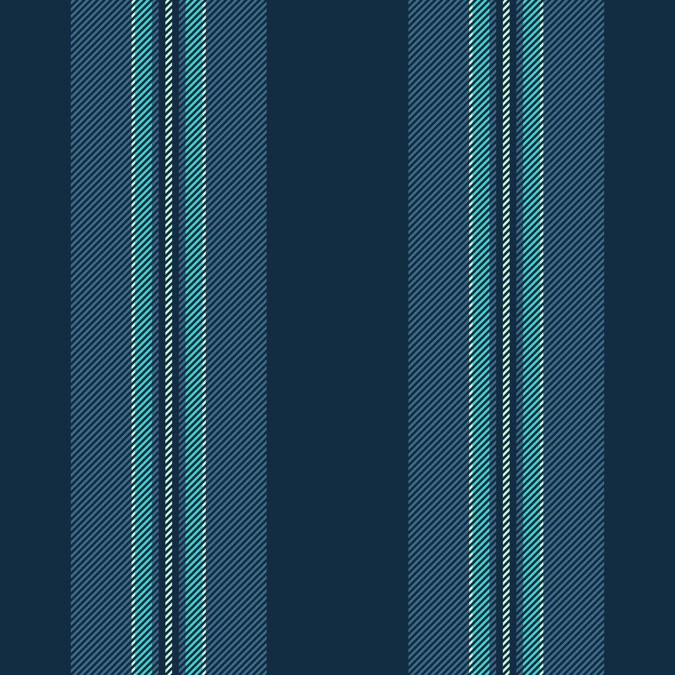 Elegant teal and navy vertical striped pattern. Perfect for textile design, website backgrounds, or stylish apparel. vector