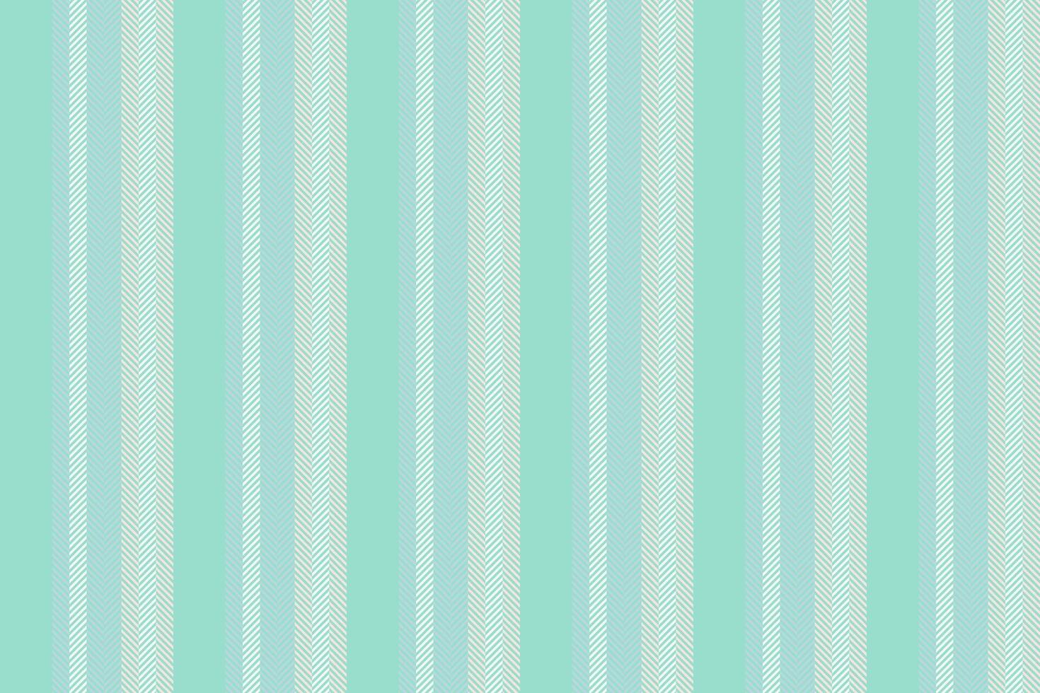 Drapery background fabric stripe, blank lines seamless textile. Individuality pattern texture vertical in teal and light colors. vector