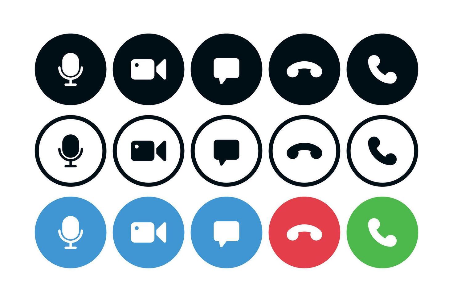 Call Symbols Set vector
