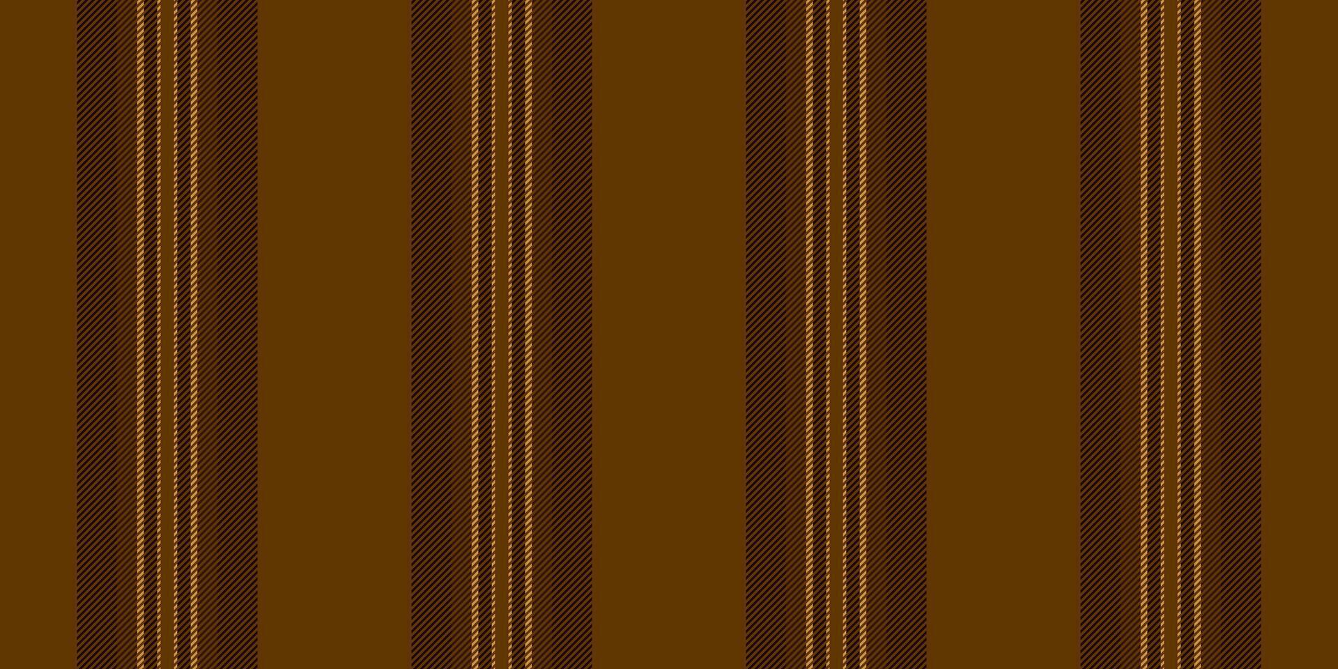 Elegant brown and beige vertical stripes create a sophisticated textile pattern. Ideal for website backgrounds, apparel design, or packaging. vector