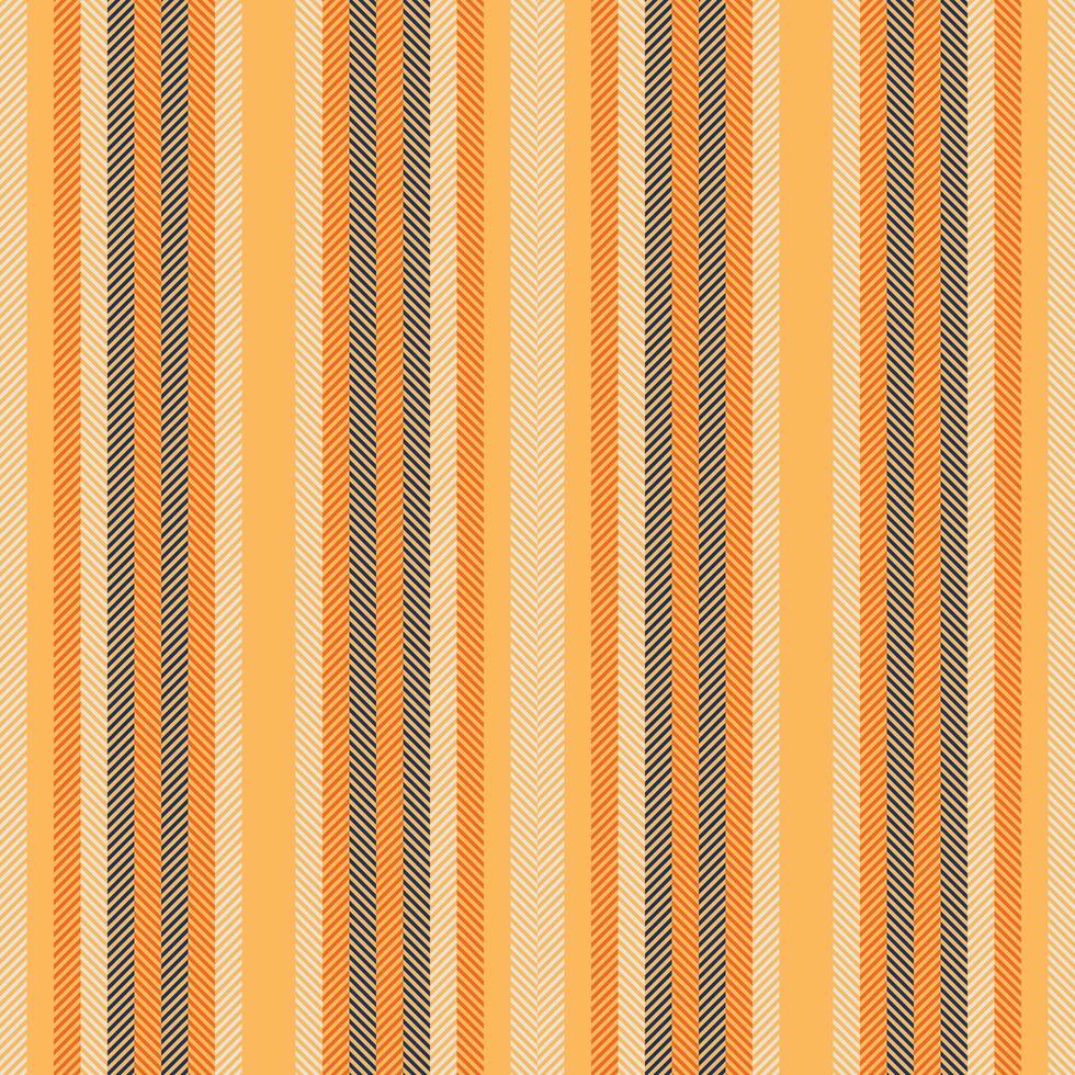 Vibrant vertical stripes in warm orange and subtle grey create a herringbone textured pattern. Ideal for textile design, fashion, backgrounds, and website designs. vector