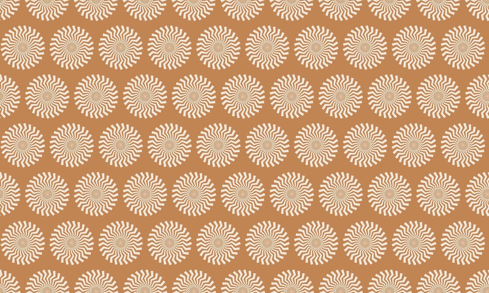 Elegant, repeating pattern of sunburst motifs in warm earthy tones. Perfect for textile design, wallpaper, packaging, or website backgrounds. vector