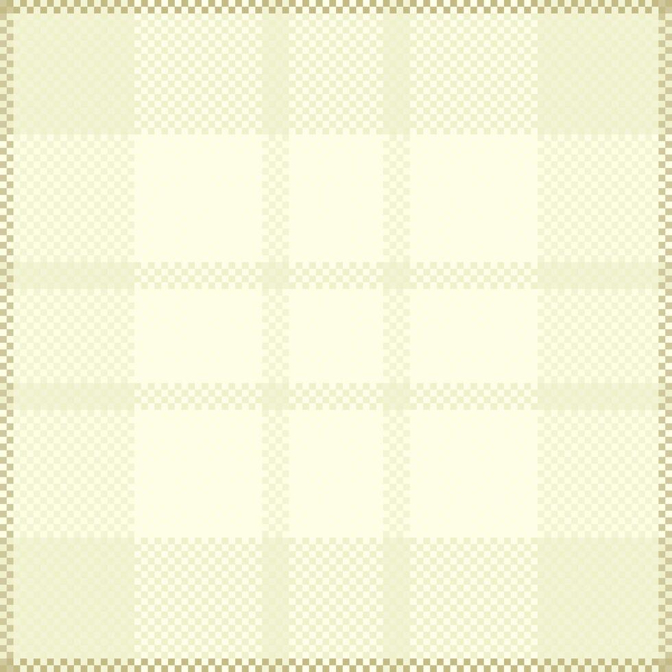 Subtle cream and beige plaid pattern. Perfect for backgrounds, textiles, or website designs. Evokes feelings of calmness and sophistication. Versatile and elegant, ideal for branding or packaging. vector