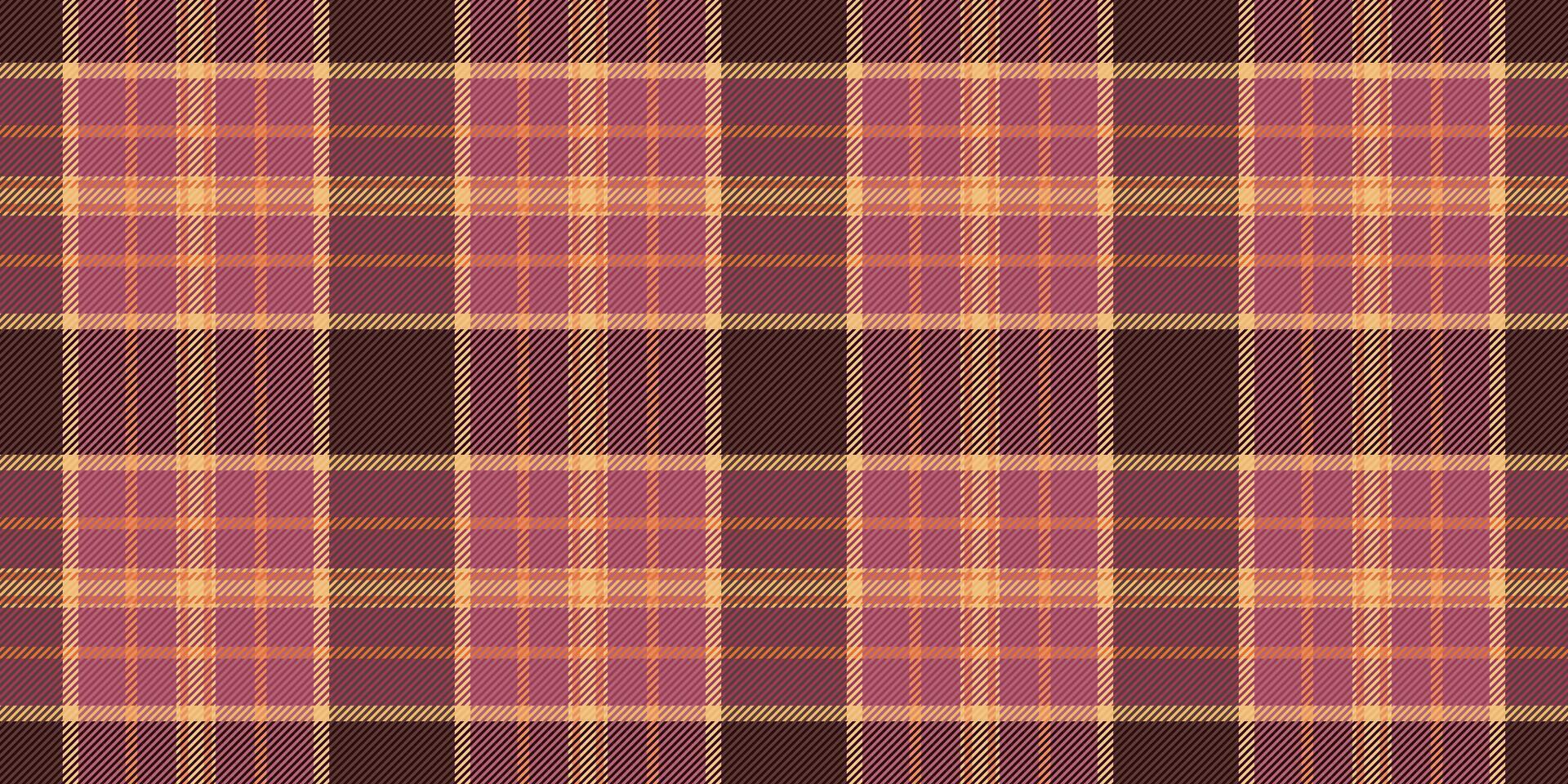 Warm autumnal plaid pattern. Perfect for textile design, fashion, website backgrounds, and fallthemed projects. This seamless texture evokes feelings of comfort and cozy style. vector