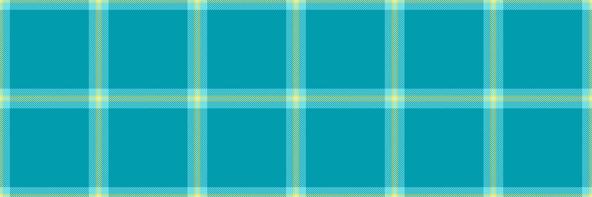 Serene teal plaid pattern with subtle pastel accents. Perfect for backgrounds, textiles, or website design. Evokes feelings of calmness and order. Clean, minimalist style ideal for modern projects. vector