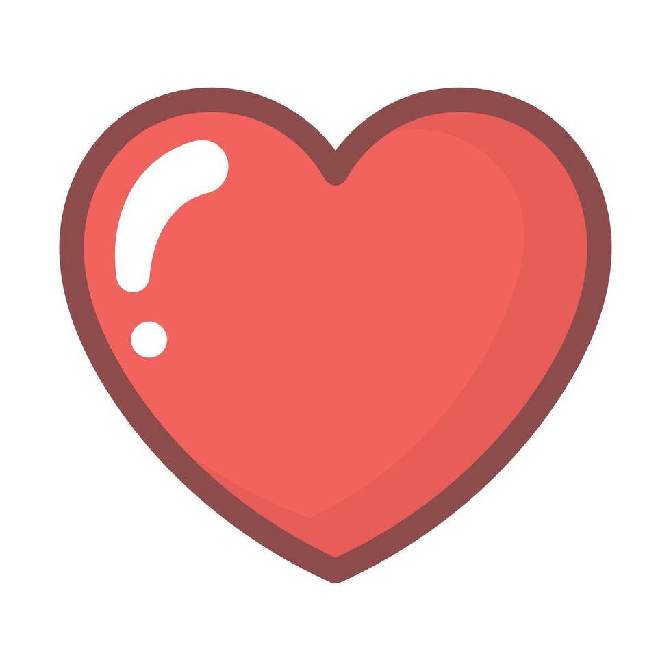 Heart Cartoon Style vector