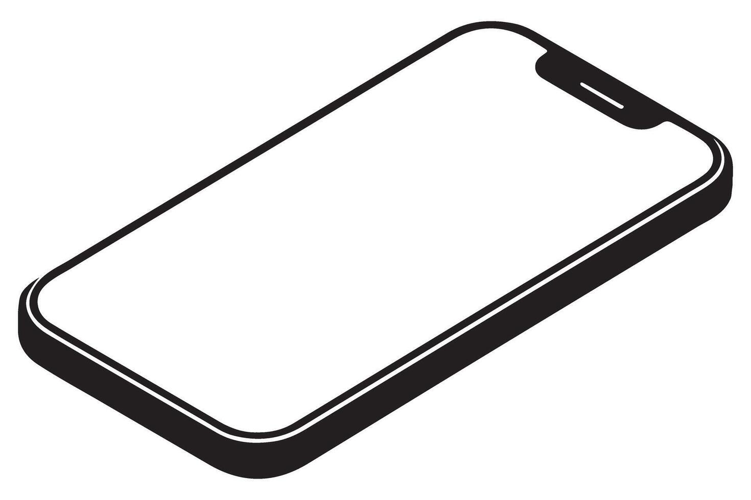 Mobile Phone Illustration Best Device for Communication Purpose vector