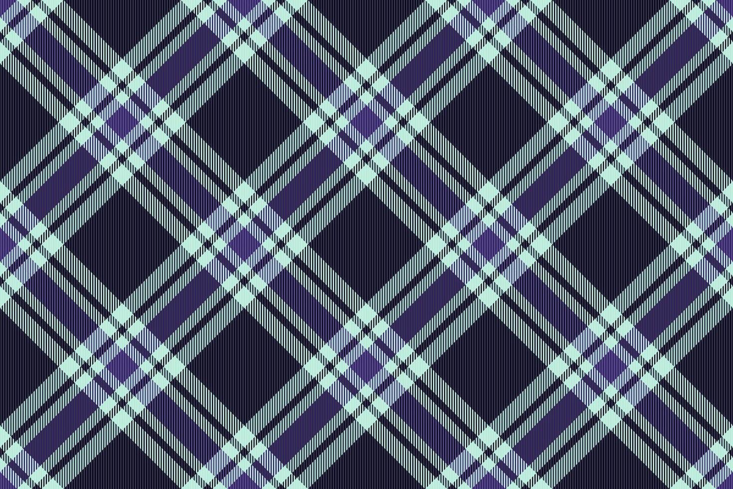 Elegant purple and teal plaid pattern. Perfect for textile design, website backgrounds, or fashion projects. vector