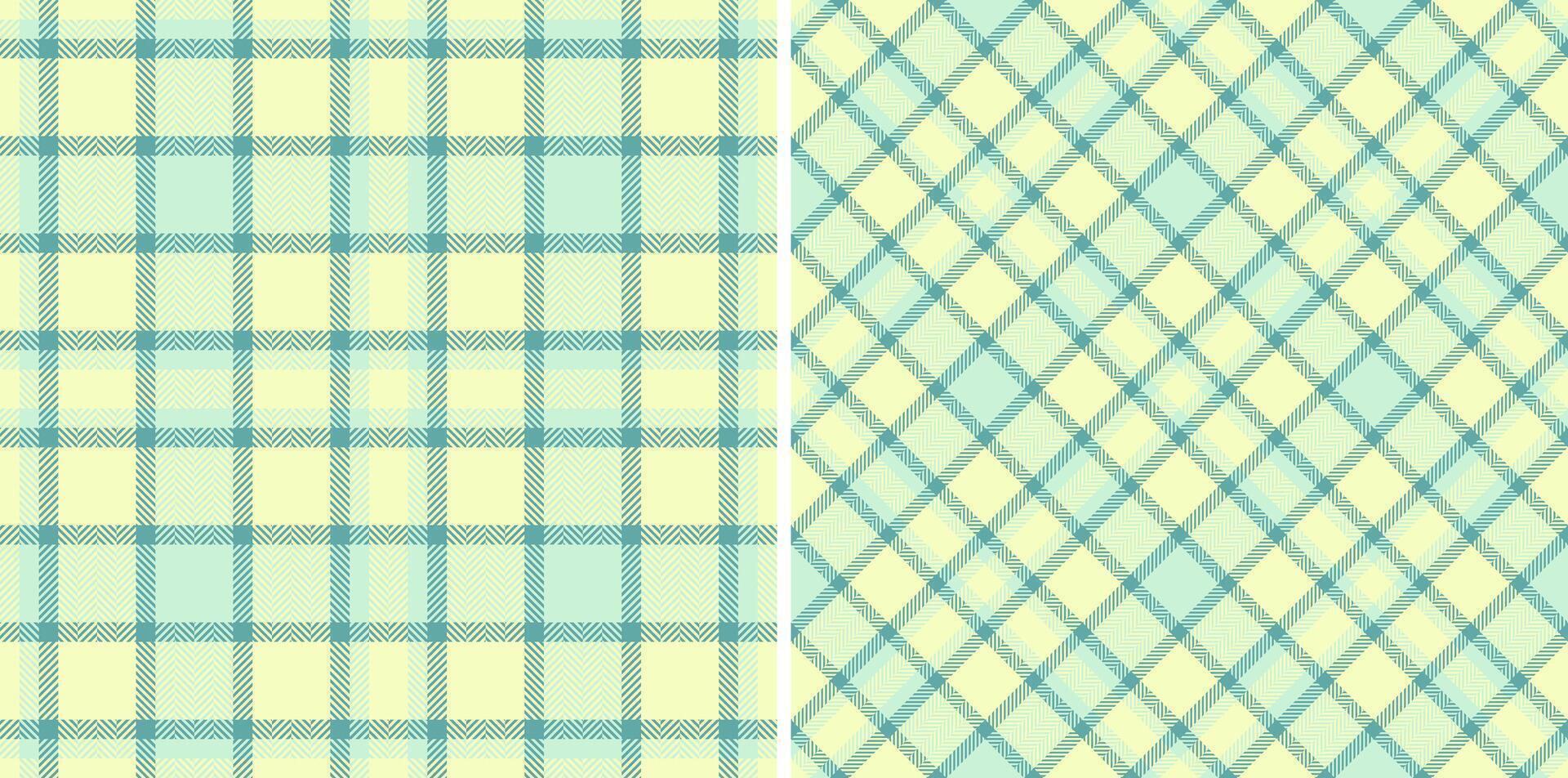 Seamless texture background of fabric plaid check with a pattern textile tartan. Set in spring colors for stylish poncho outfits. vector