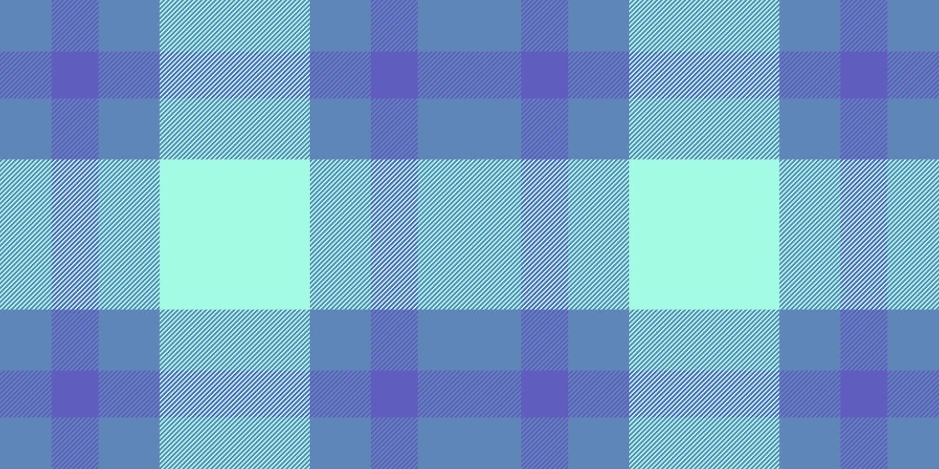 Serene pastel plaid pattern in calming blue and mint green hues. Perfect for textile design, website backgrounds, or crafting projects. Evokes feelings of peace and tranquility. vector