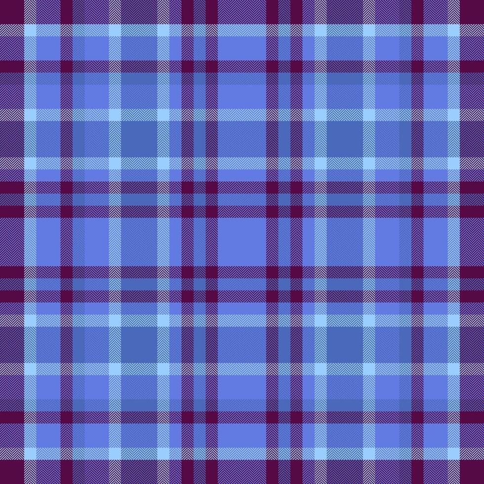 Elegant blue and purple plaid pattern. Perfect for textile design, website backgrounds, or fashion projects. vector