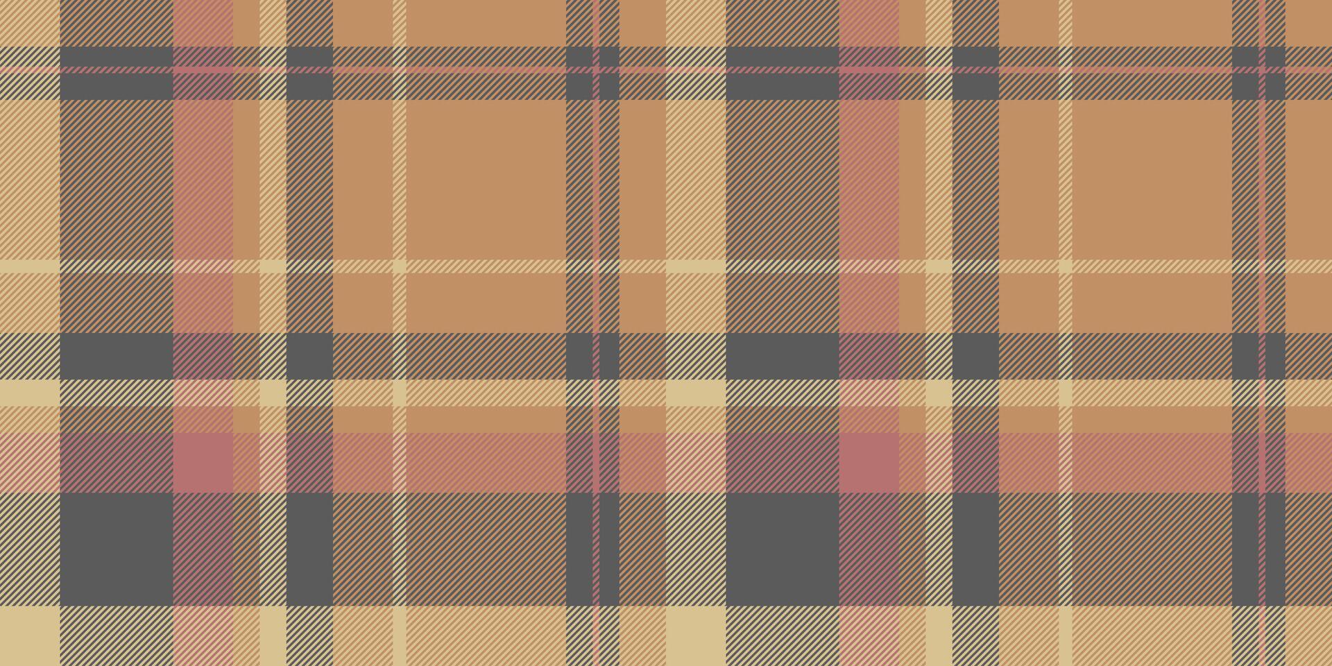 Subtle earthtoned plaid pattern. Perfect for textile design, fallthemed projects, or creating a warm and inviting aesthetic. vector
