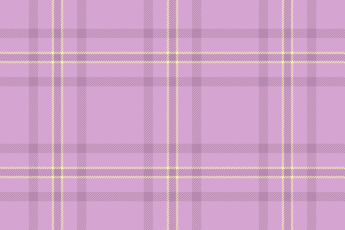 Elegant lilac and cream plaid pattern. Perfect for textile design, scrapbooking, or website backgrounds. This subtle yet stylish design evokes a feeling of calm and sophistication. vector