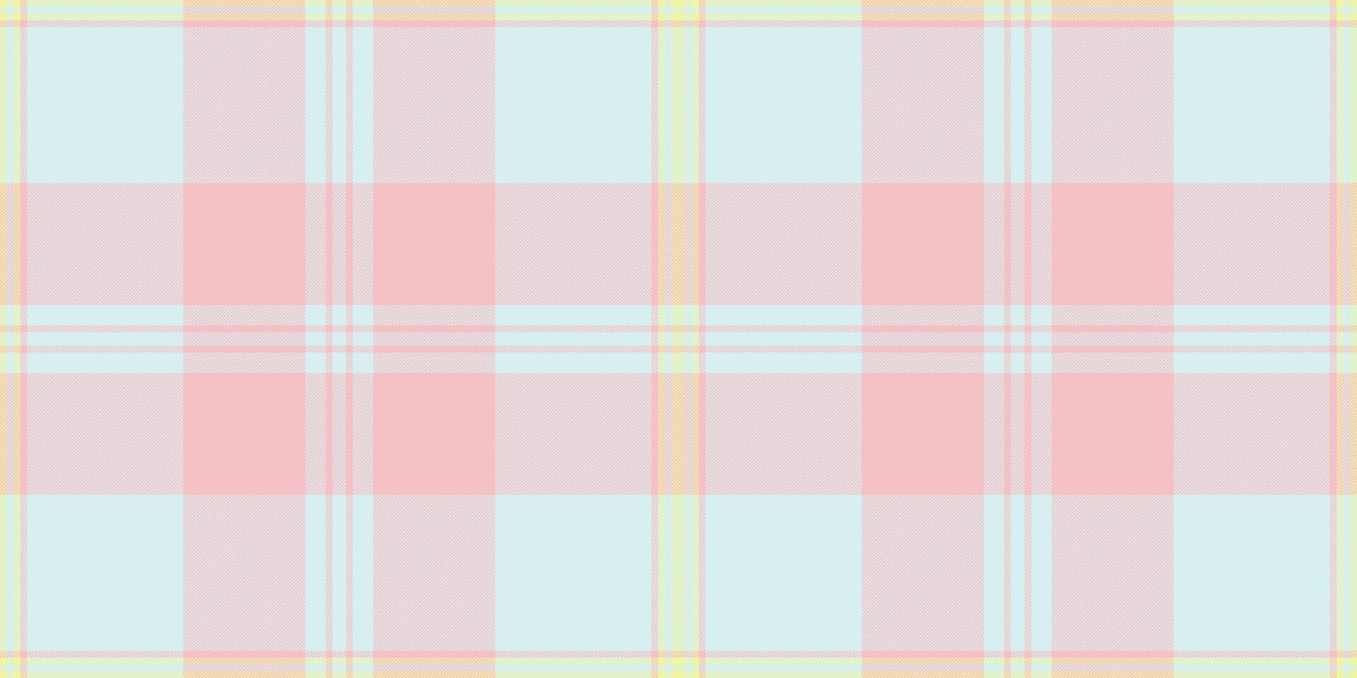 Pastel pink and blue plaid pattern. Perfect for backgrounds, textiles, stationery, or website design. Soft, gentle aesthetic ideal for feminine or babyrelated projects. vector