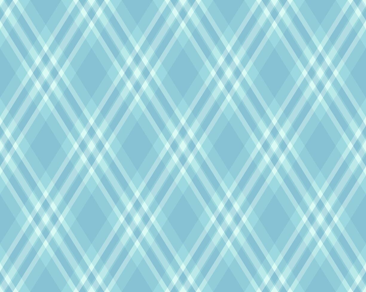 Serene pastel blue diagonal plaid pattern. Perfect for backgrounds, textiles, or website designs. Evokes feelings of calmness and tranquility. vector