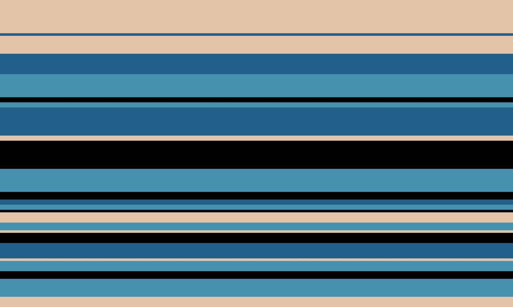 Abstract horizontal stripes in calming blues, blacks, and beige. Perfect for backgrounds, website design, textile prints, or minimalist branding. Evokes a sense of order and tranquility. vector