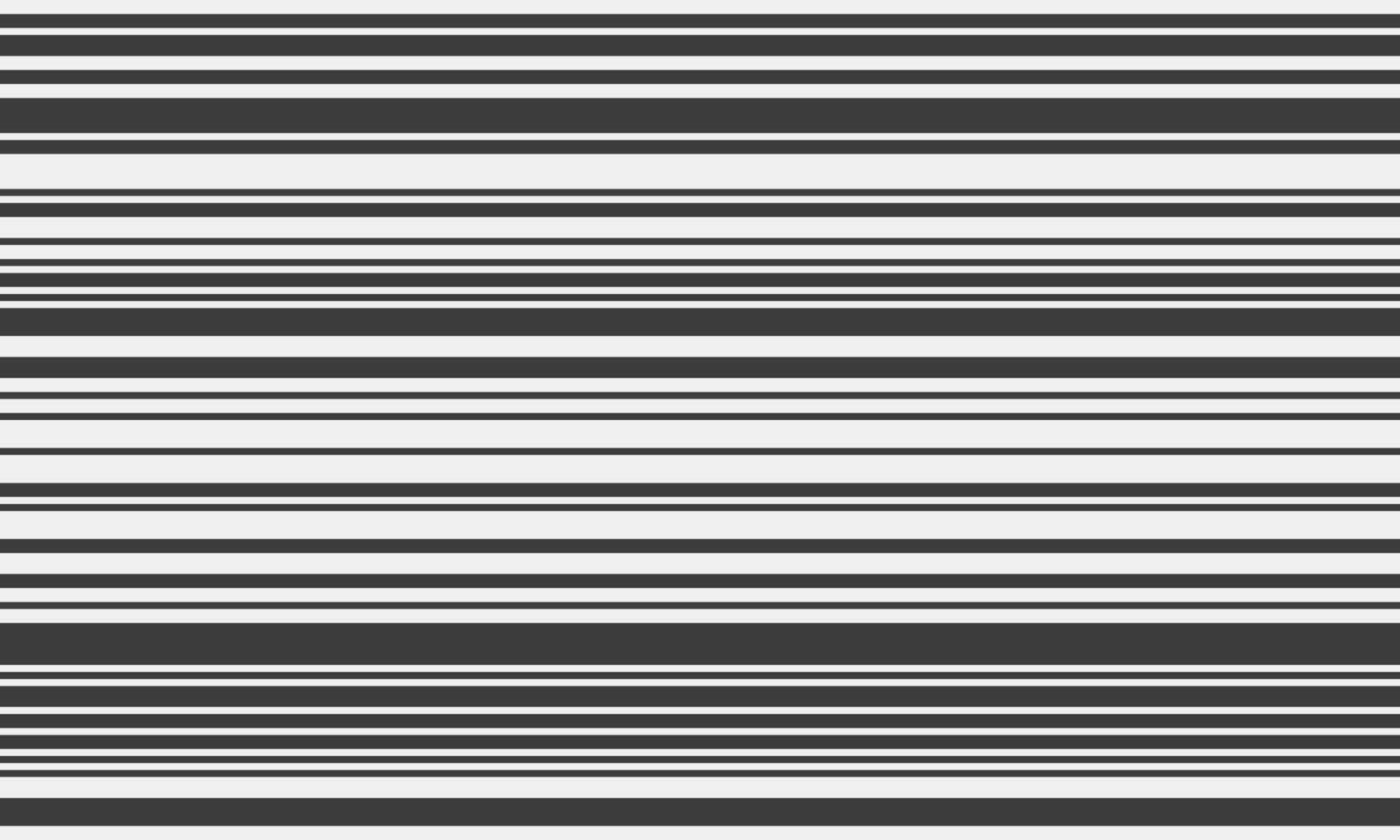 Abstract grayscale horizontal stripes background. Perfect for modern design projects, website banners, or textile patterns. Clean, minimalist aesthetic conveying order, technology, or data flow. vector