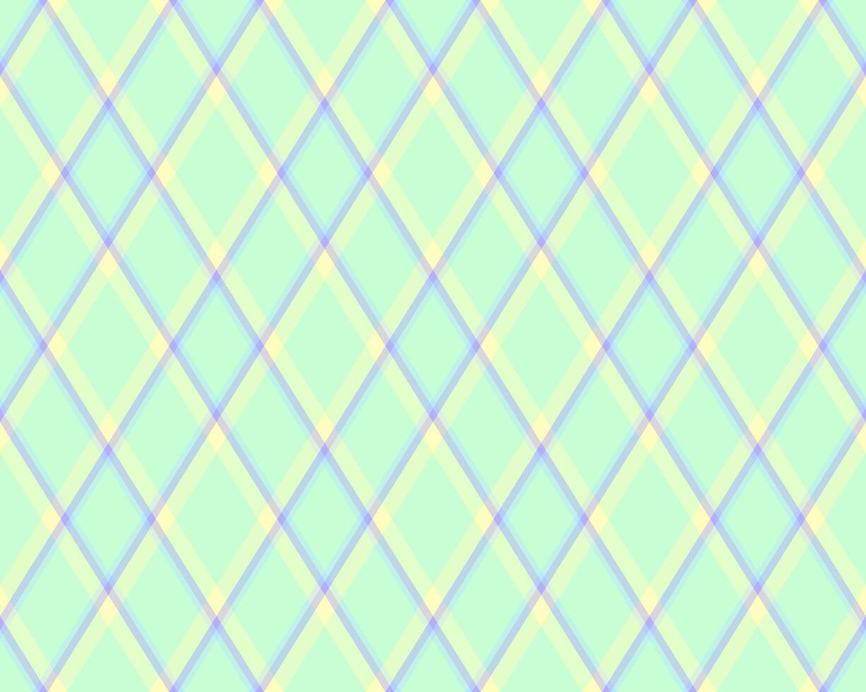 Soft pastel diamond pattern, perfect for backgrounds, textile designs, or playful branding. The subtle color palette evokes feelings of serenity and calm. vector