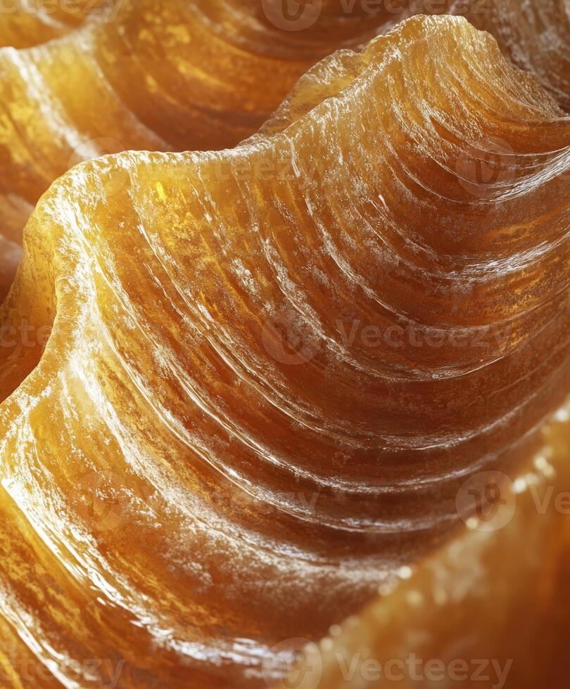 Rich texture of gouda cheese layered in a rustic design photo