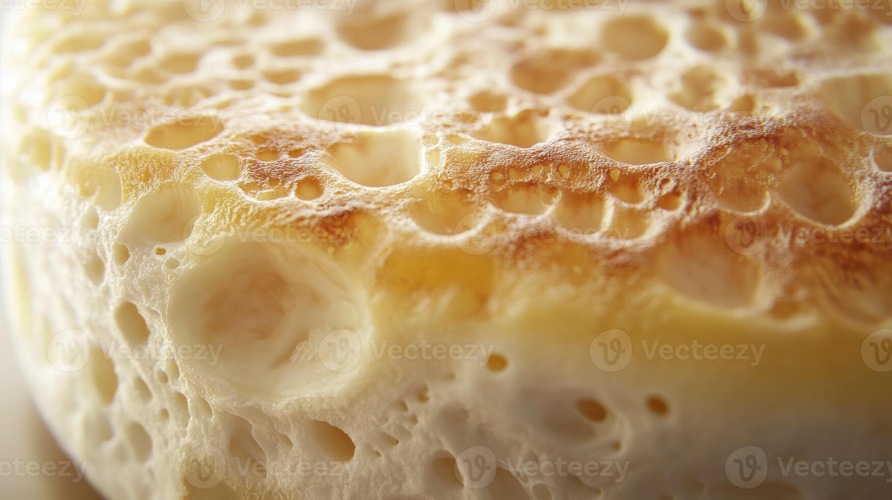 Creamy brie cheese with rustic texture and golden crust photo