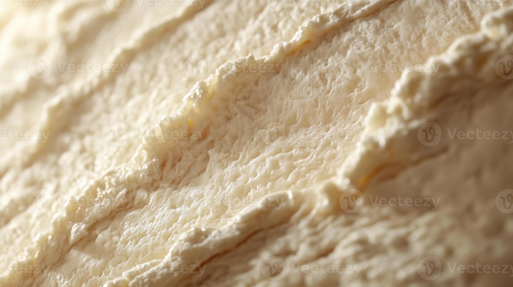 Close up of a large piece of ice cream photo