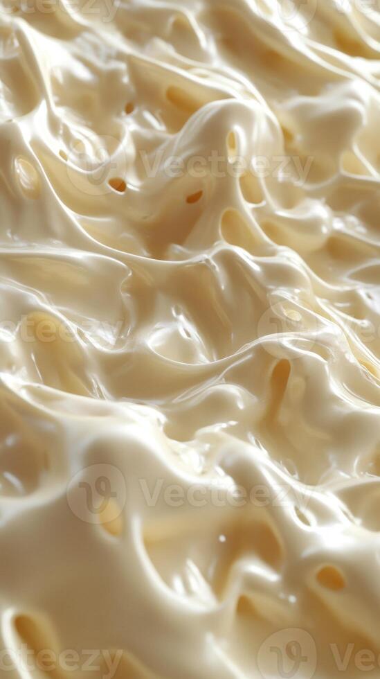 Creamy brie cheese melting in a soft, gooey texture photo