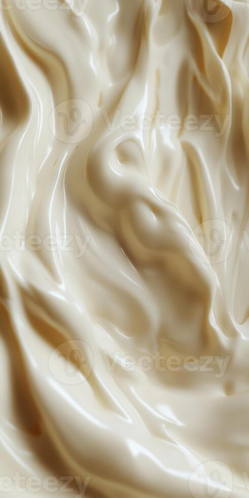 Soft cheese with creamy texture displayed on a white surface photo