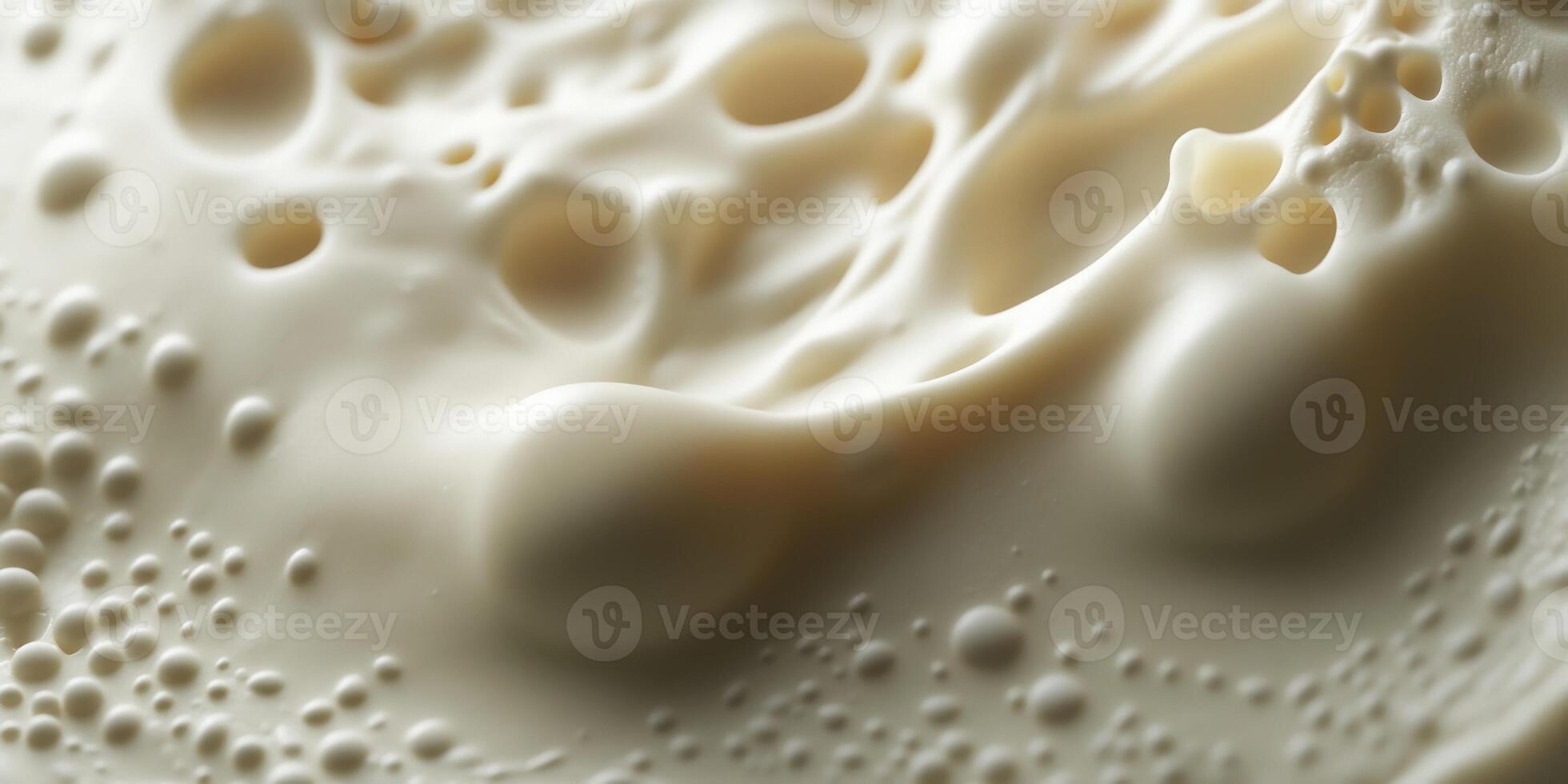 Soft cheese texture close-up with creamy, smooth appearance photo