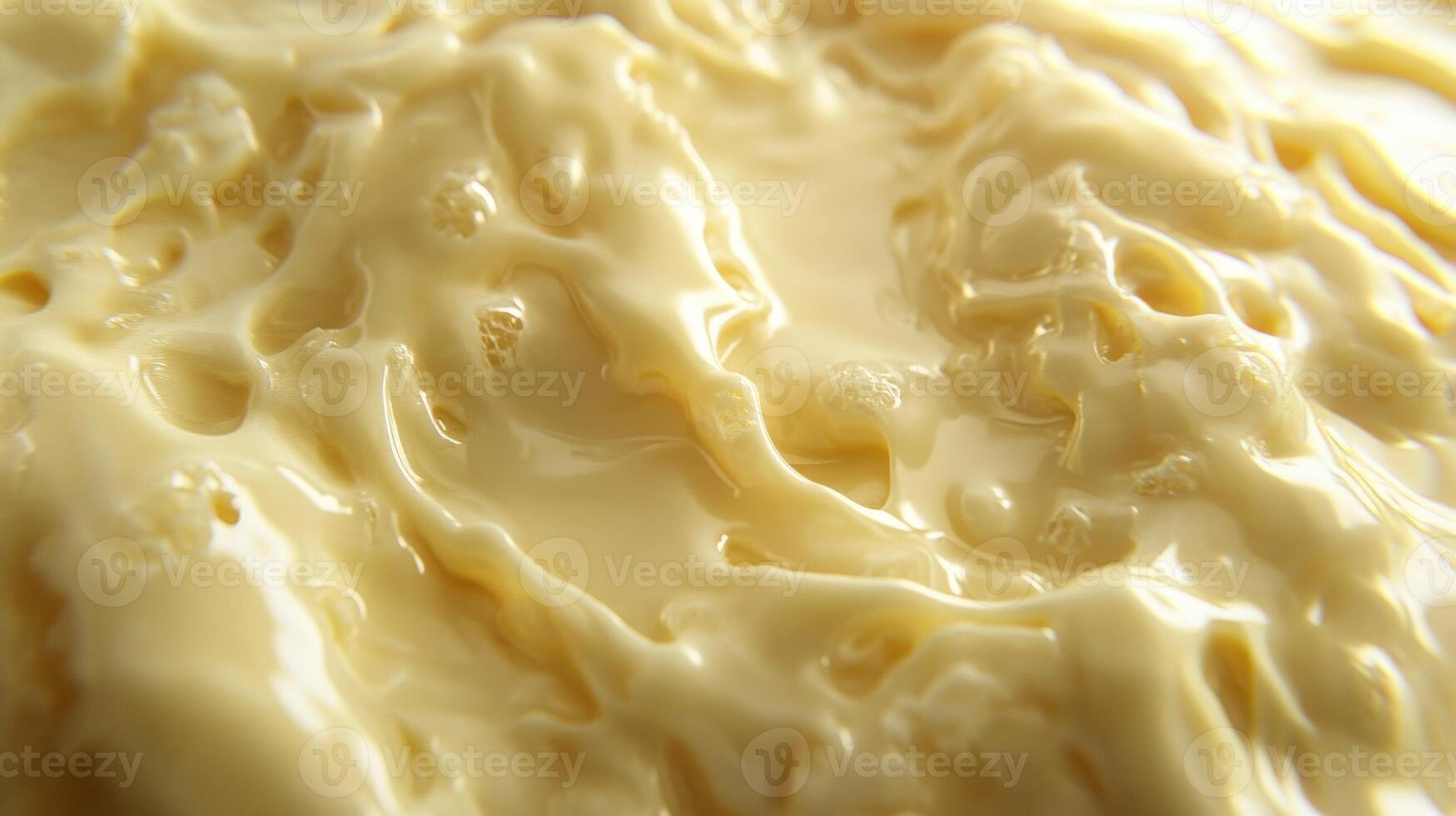 Soft cheese texture captured with fine detail and creamy appeal photo