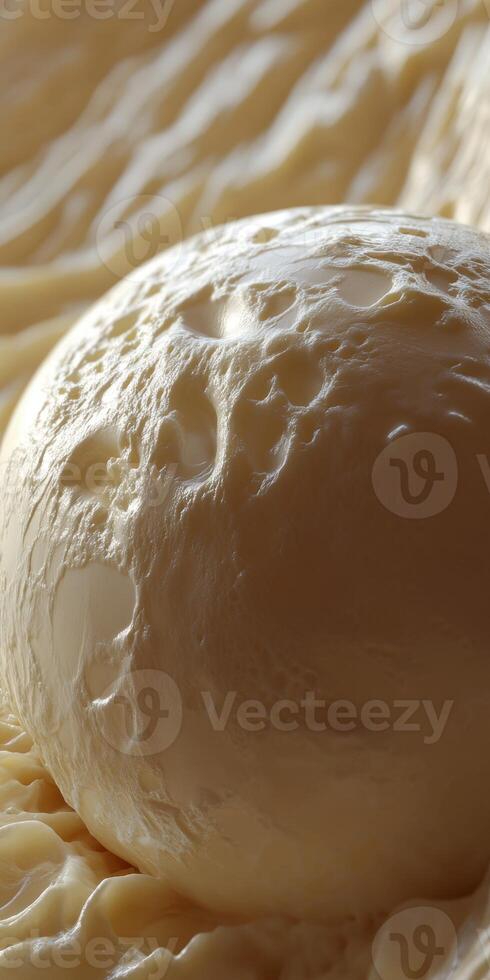 Melt in your mouth freshness of mozzarella cheese captured under natural light photo