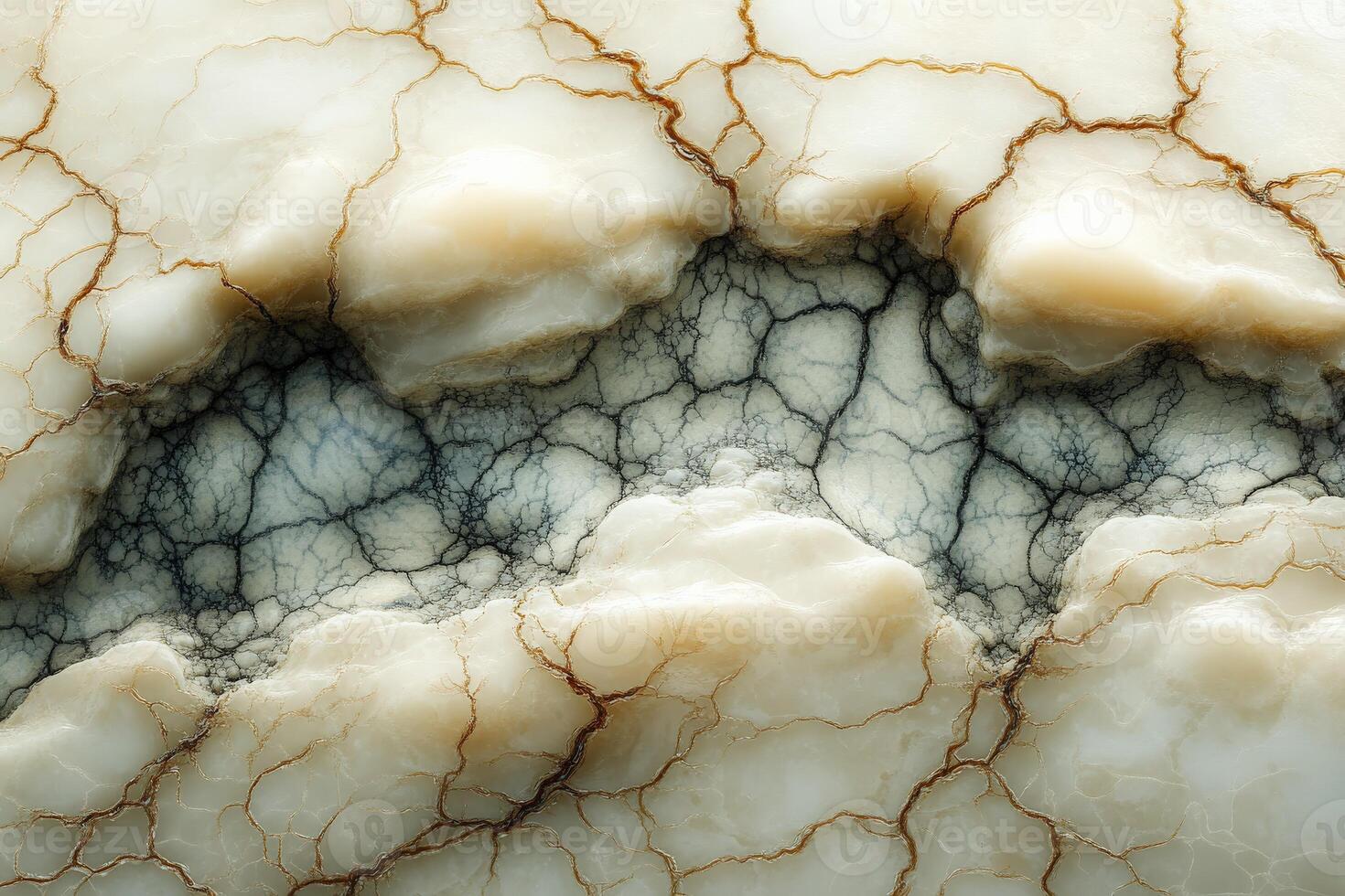 Exploring intricate blue cheese texture with unique patterns and colors in a close-up view photo