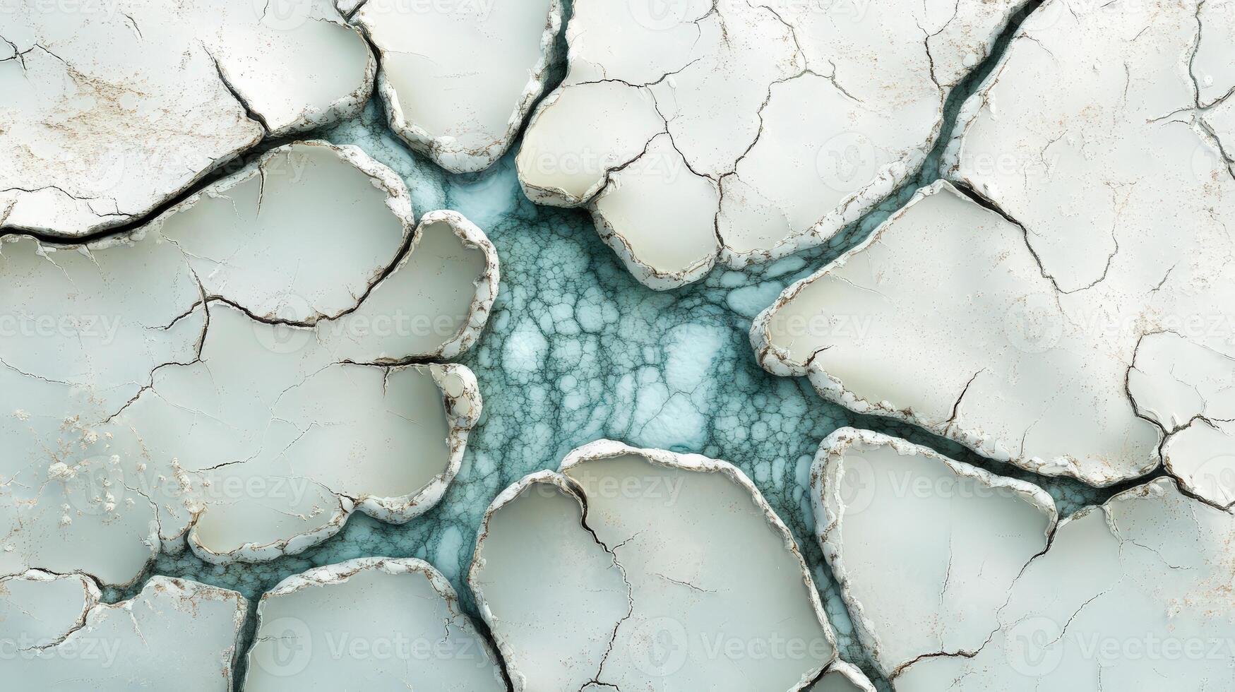Exploring the intricate textures and patterns of blue cheese in a culinary setting photo
