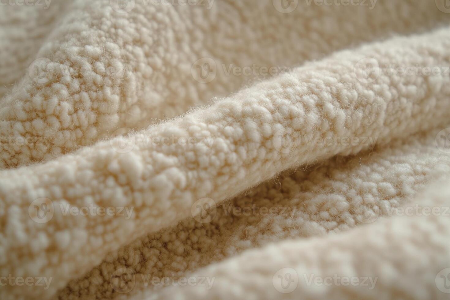 Soft and Cozy Boucle Fabric with Textured Finish Ideal for Home Decor and Fashion Projects photo