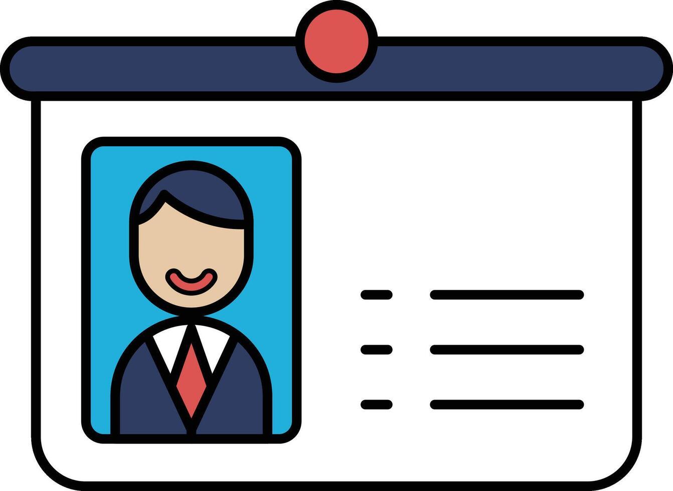 A man is smiling and wearing a suit and tie vector