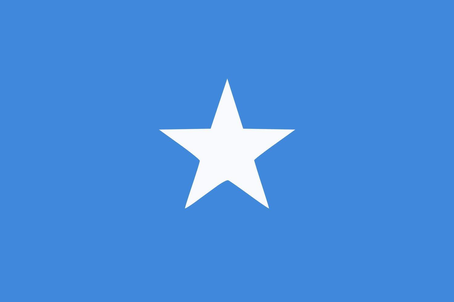 Somalia flag. Accurate dimensions and official colors. This file is suitable for digital editing and printing of any size. vector