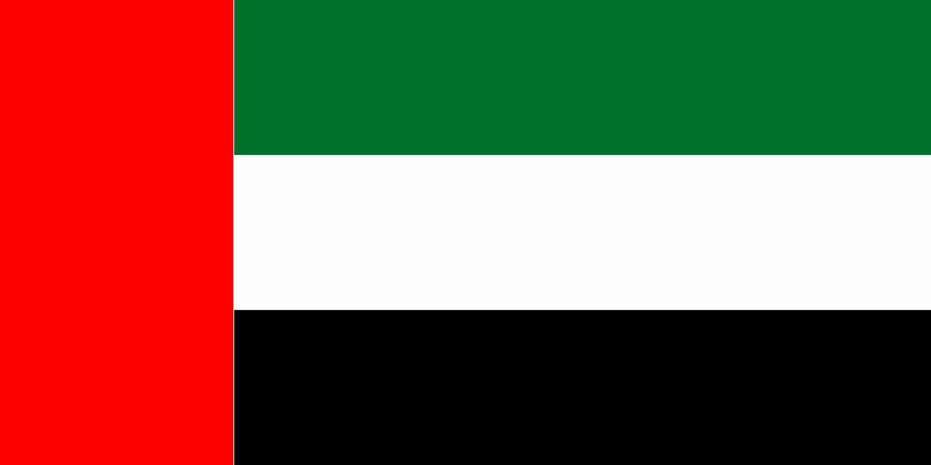 Uni Emirat Arab flag. Accurate dimensions and official colors. This file is suitable for digital editing and printing of any size. vector