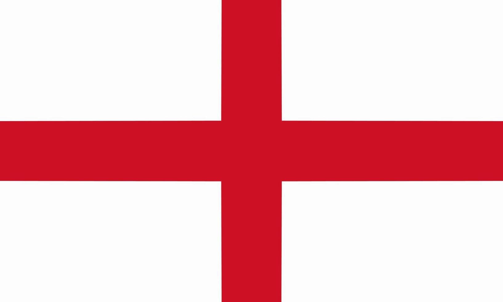 England flag. Accurate dimensions and official colors. This file is suitable for digital editing and printing of any size. vector